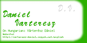 daniel varteresz business card