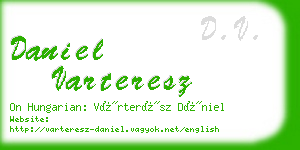 daniel varteresz business card